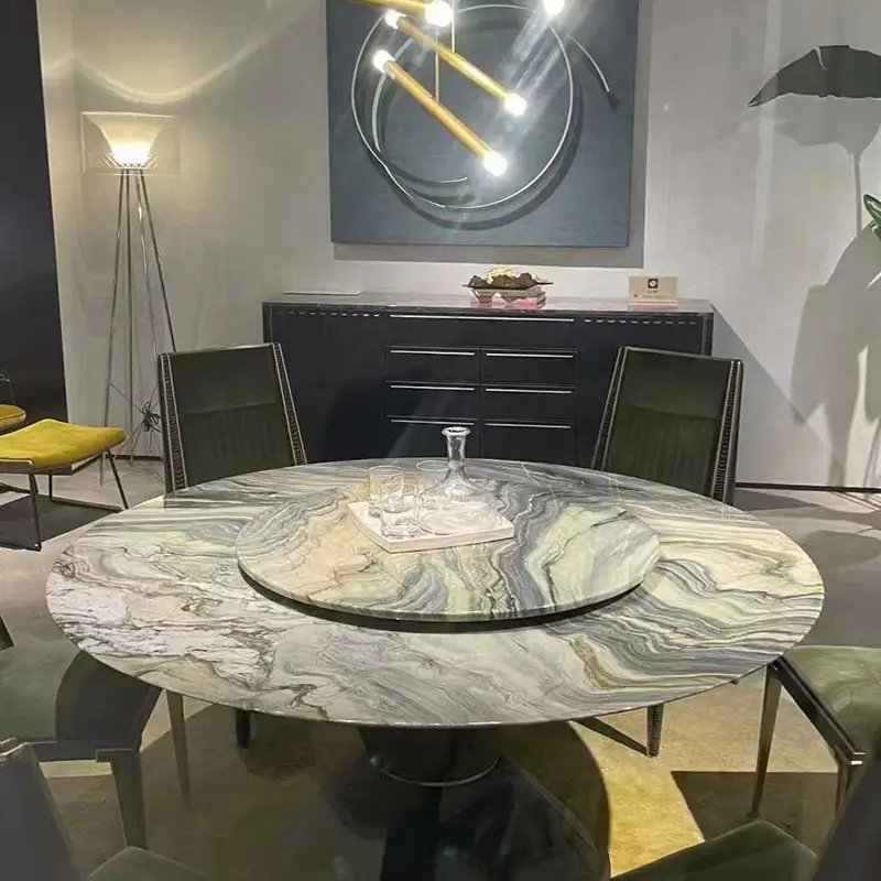 Dalle de quartzite bleu fusion