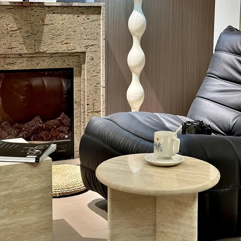 Tables de travertin rom