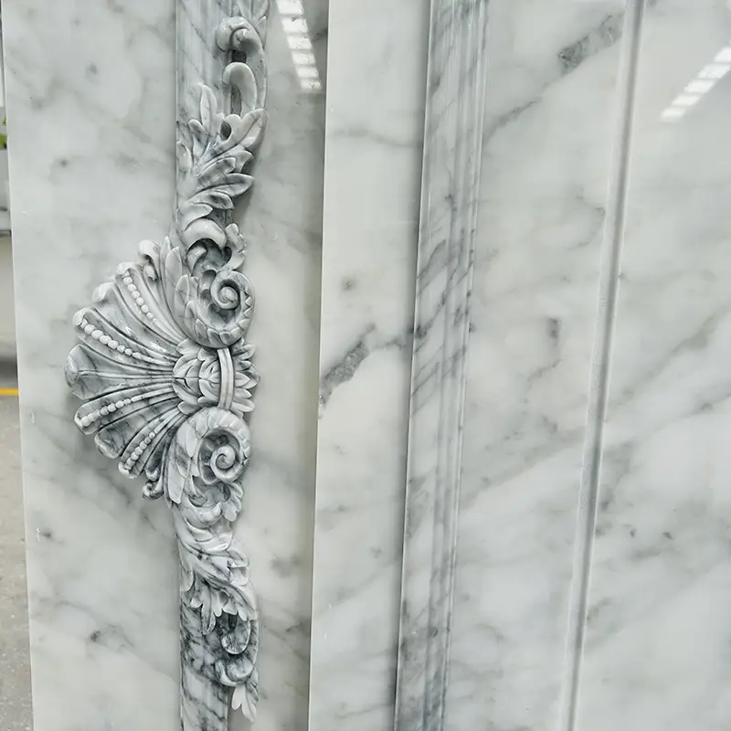 Carreaux de mur de marbre stattuario